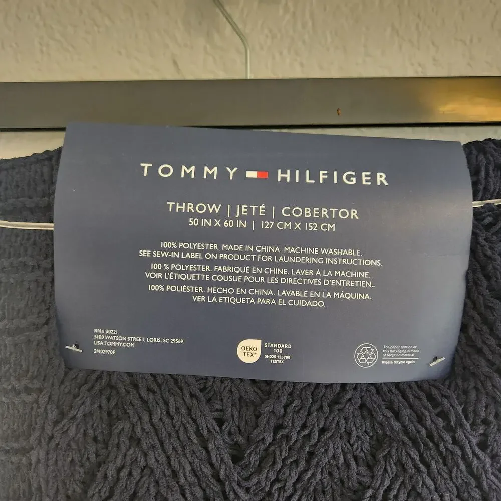 Tommy‎ Hilfiger Chenille Throw 50